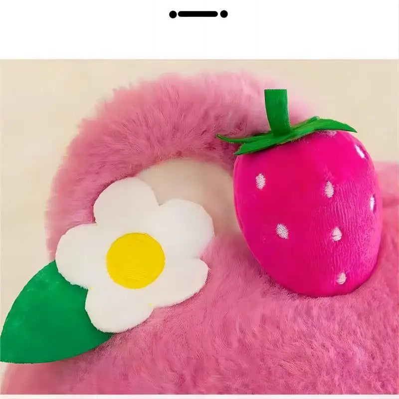 Toy Story Lotso Bear Plush Stuffed Pillow Strawberry Scent Kids Gift
