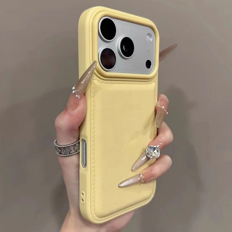 Drum Cortex Plain Shockproof Bumper iPhone Case