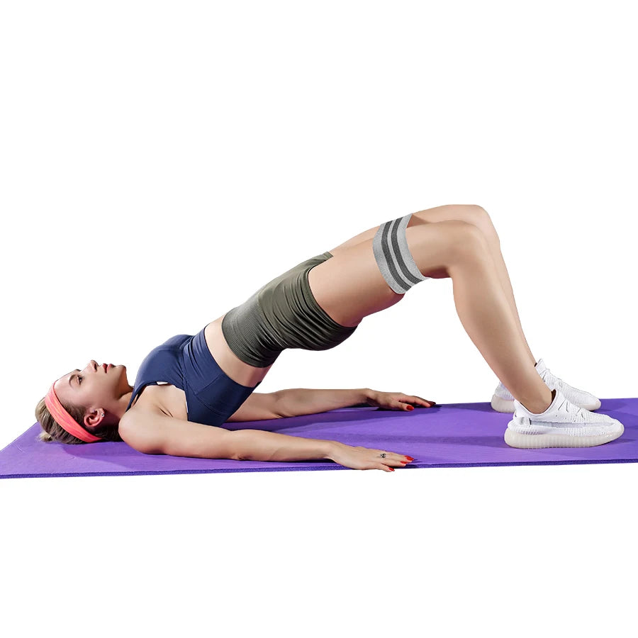 Fabric Resistance Bands Hip Booty Glute Workout Bands for Yoga Gym