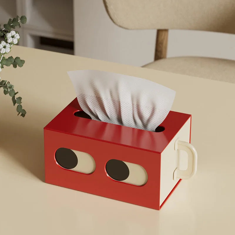 Tissue Box Holder Table Napkin Paper Storage Case Home Decoration Organizer