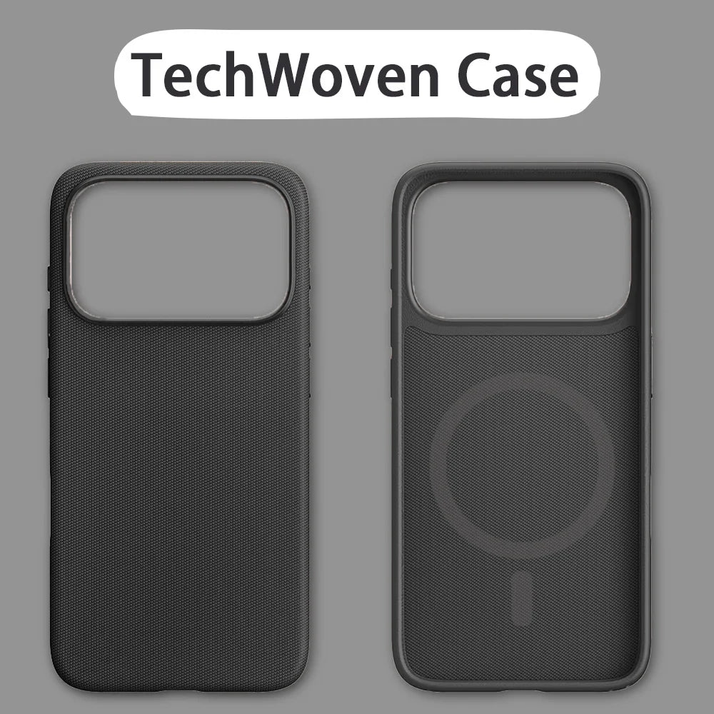 Tech Woven Magnetic Adsorption iPhone Case