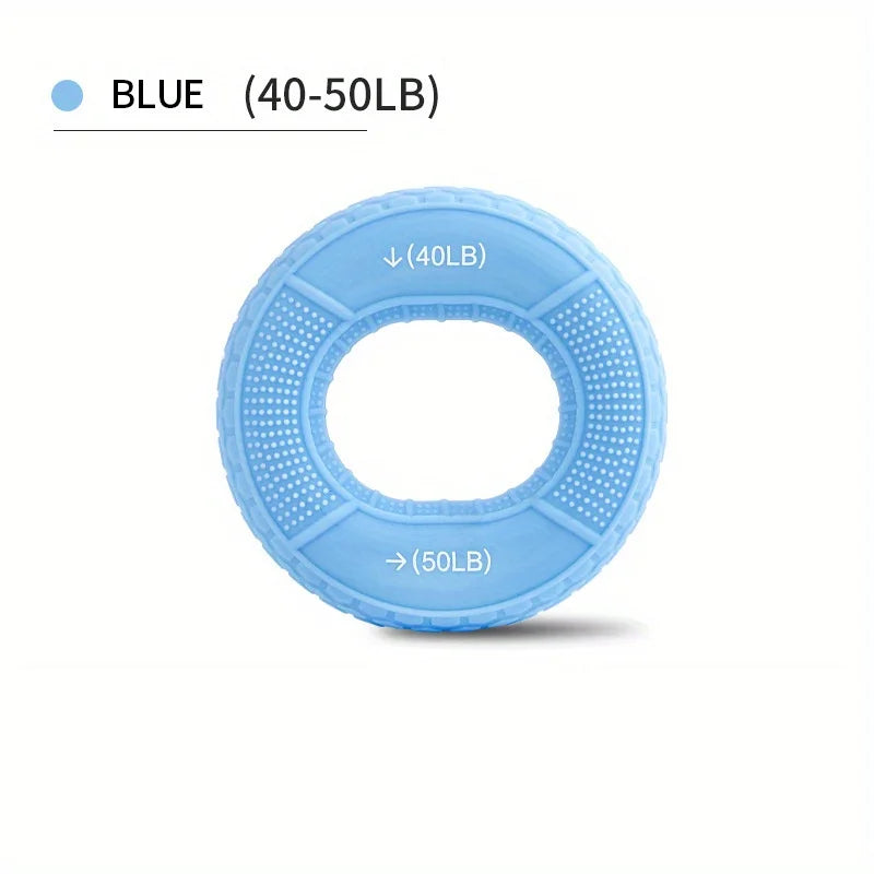 Silicone Hand Grip Strength Ring Finger Trainer Carpal Expander 20–80LB Muscle Training Tool