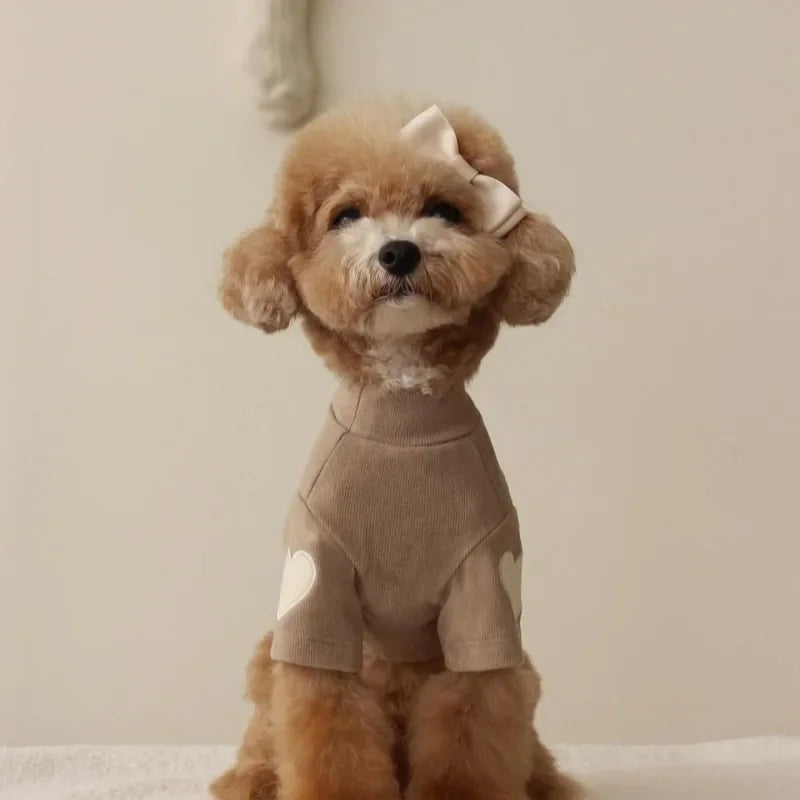 Warm Pet Dog Hoodie Winter Puppy Cat Clothes