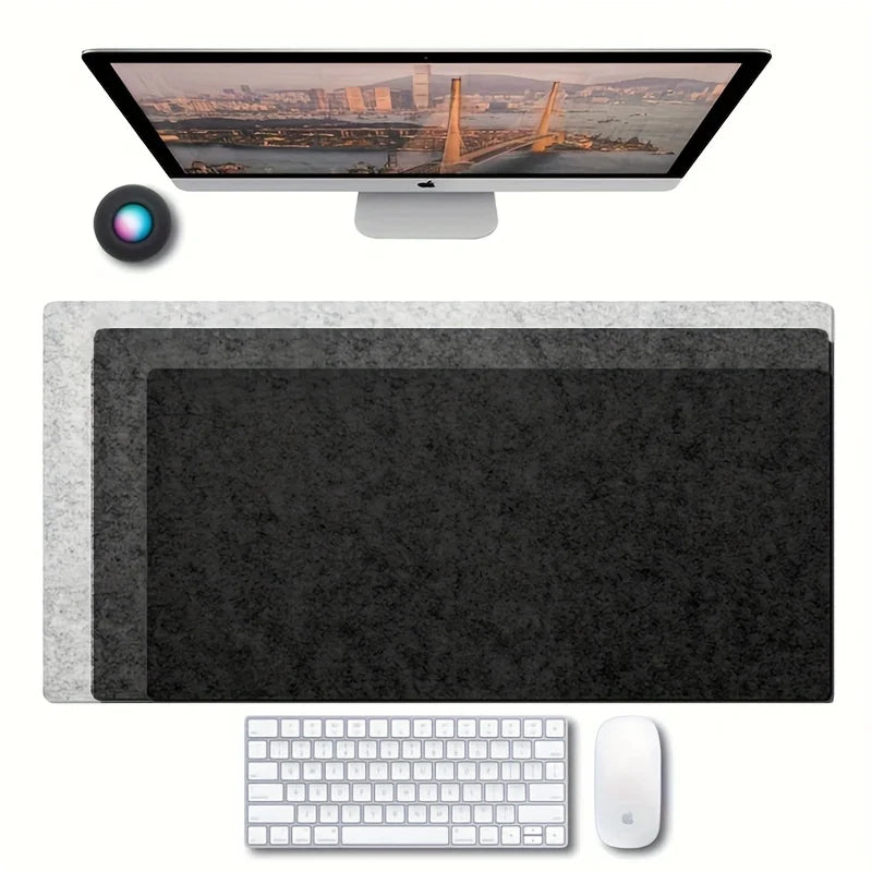 Large Felt Gaming Mouse Pad Non Slip Office Desk Mat