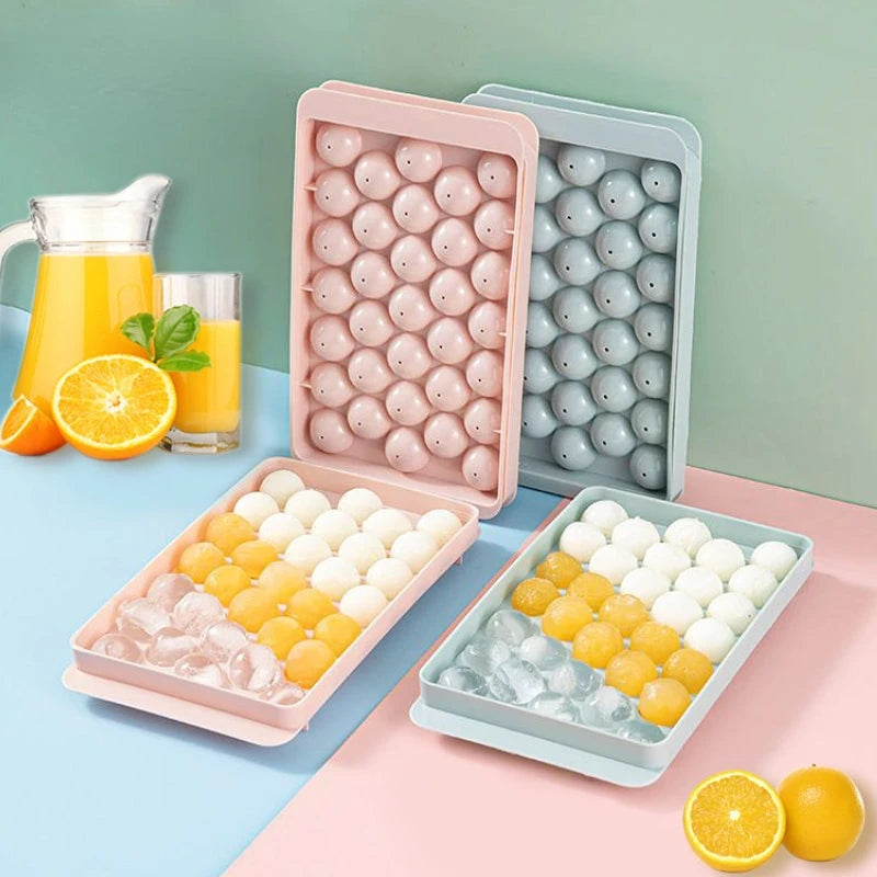 33 Ice Ball Hockey PP Mold Frozen Whiskey Ball