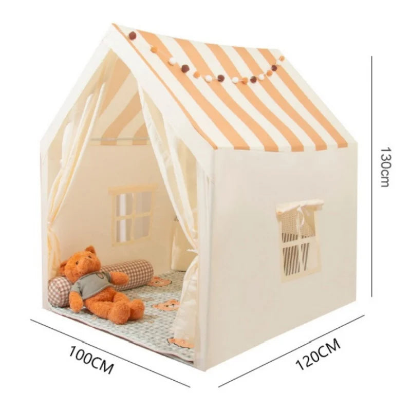 Kids Indoor Outdoor Play Tent Large Playhouse Tent