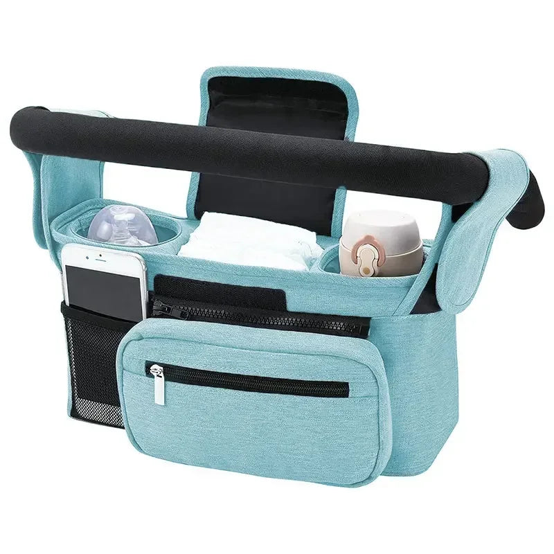 Baby Stroller Organizer Bag Large Capacity Hanging Diaper Bag