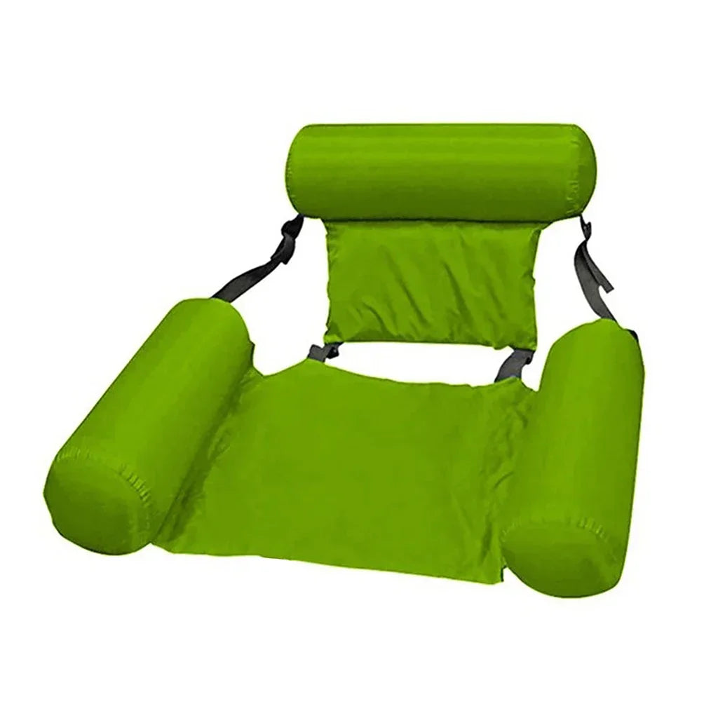 Inflatable Water Hammock Pool Float Lounge Chair 100x120cm