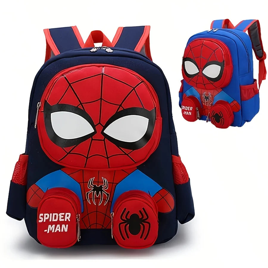 Spider Hero Foldable Backpack for Kids Large Capacity Daypack