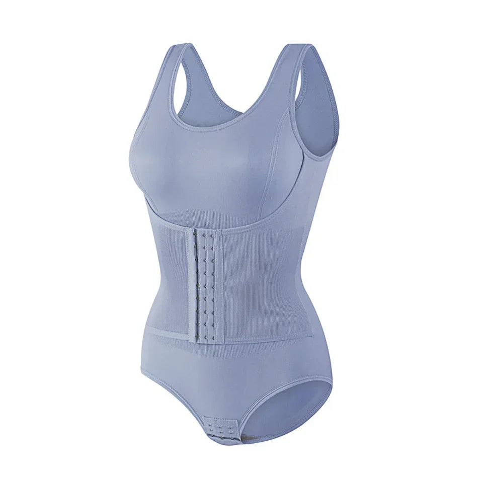 Women’s Zipper Shapewear Bodysuit Tummy Control Waist Trainer