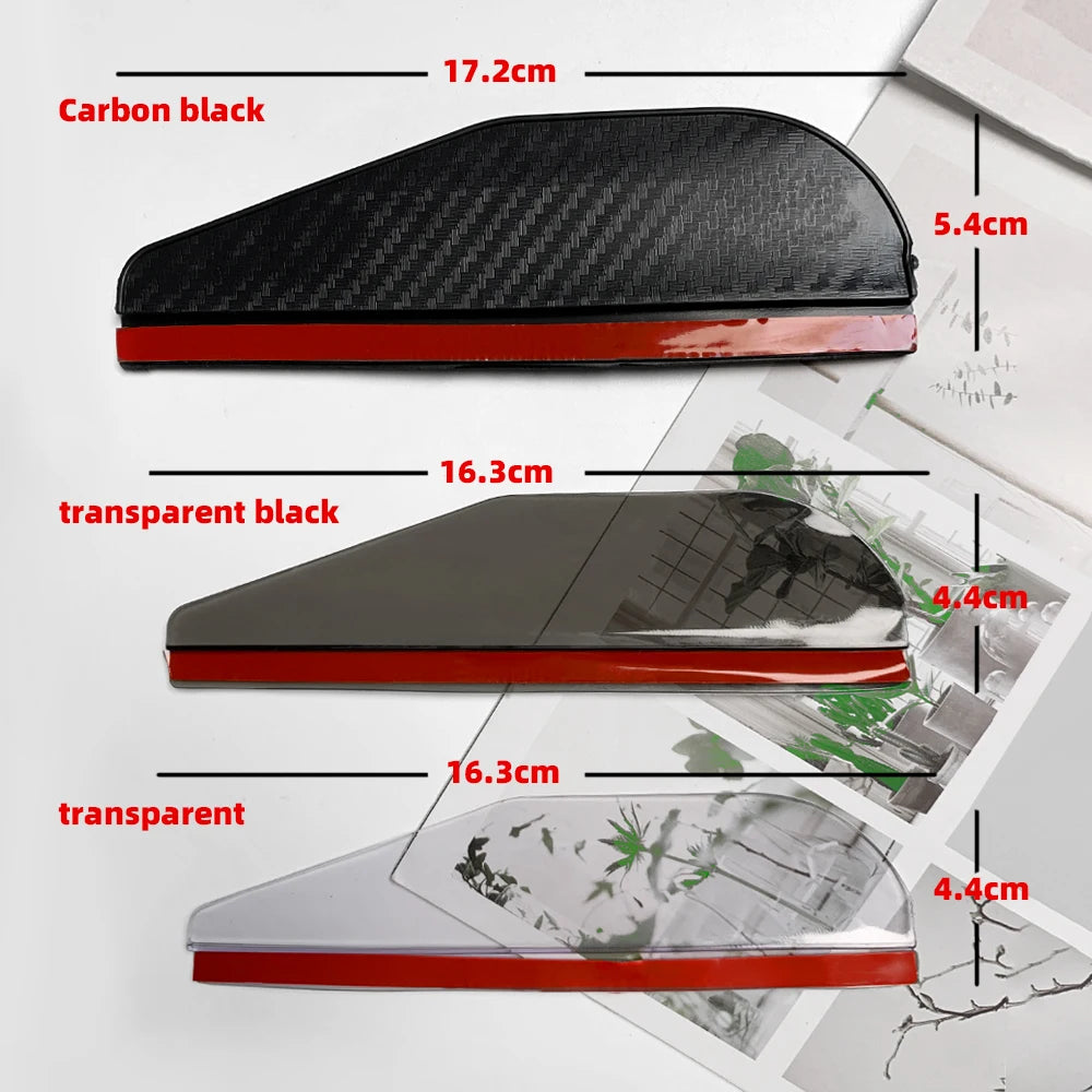 Car Side Mirror Rain Guard – Anti-Rain Visor for Clear Rear View Driving