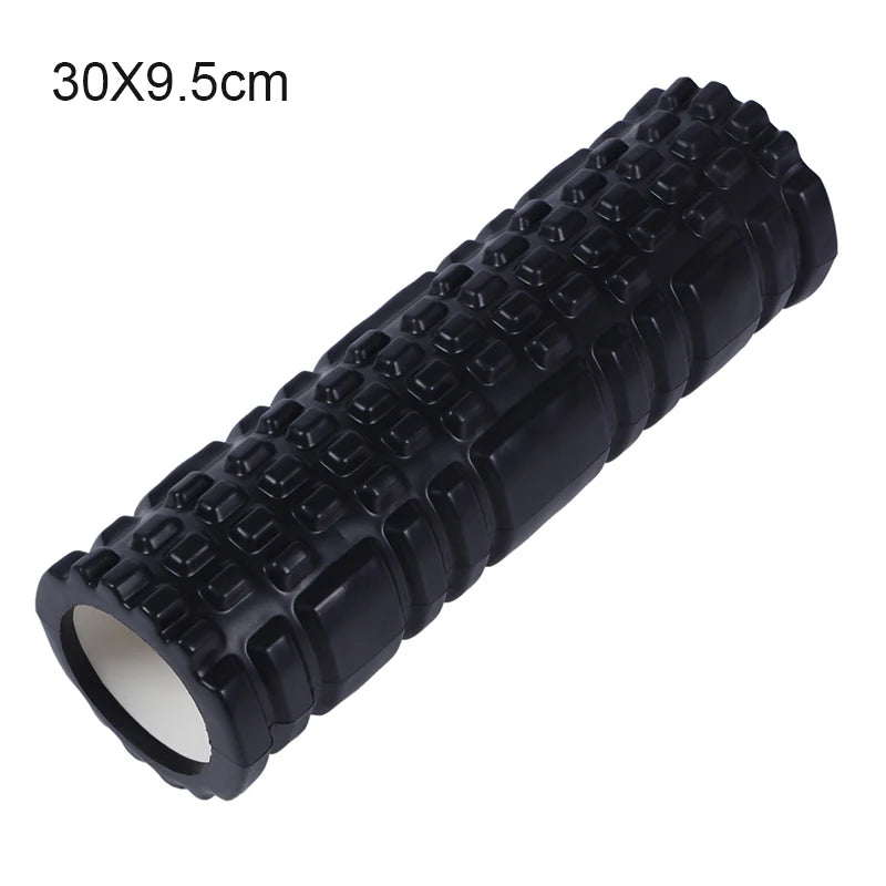 Yoga Foam Roller Muscle Massage Back Training Grid Recovery Roller