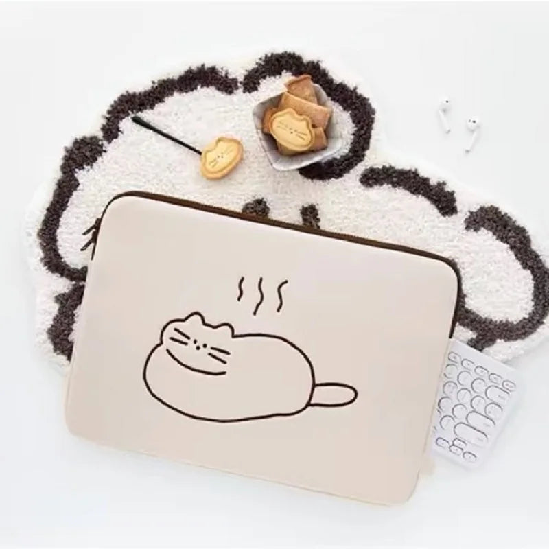 Cute Laptop Sleeve Case 13-16 Inch MacBook Air Pro Shockproof Protective Bag