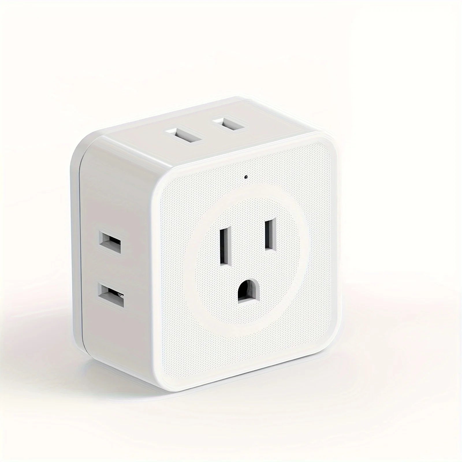 US Plug Outlet Expander 5 AC Multi Outlet Splitter Compact for Travel Home Office