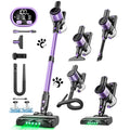 Cordless Stick Vacuum Cleaner 500W 55Kpa 45min Powerful for Pet Hair Carpet