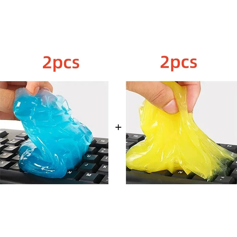 Car Cleaning Gel – Magic Dust Remover for Dashboard, Keyboard & Air Vents