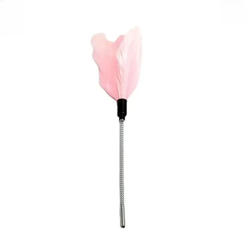 Four Layer Cat Rotating Ball Tower Toy with Feather Stick