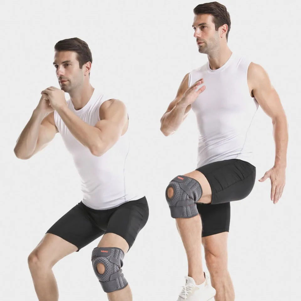 Knee Brace with Stabilizers Patella Support Running Cycling Climbing Knee Support