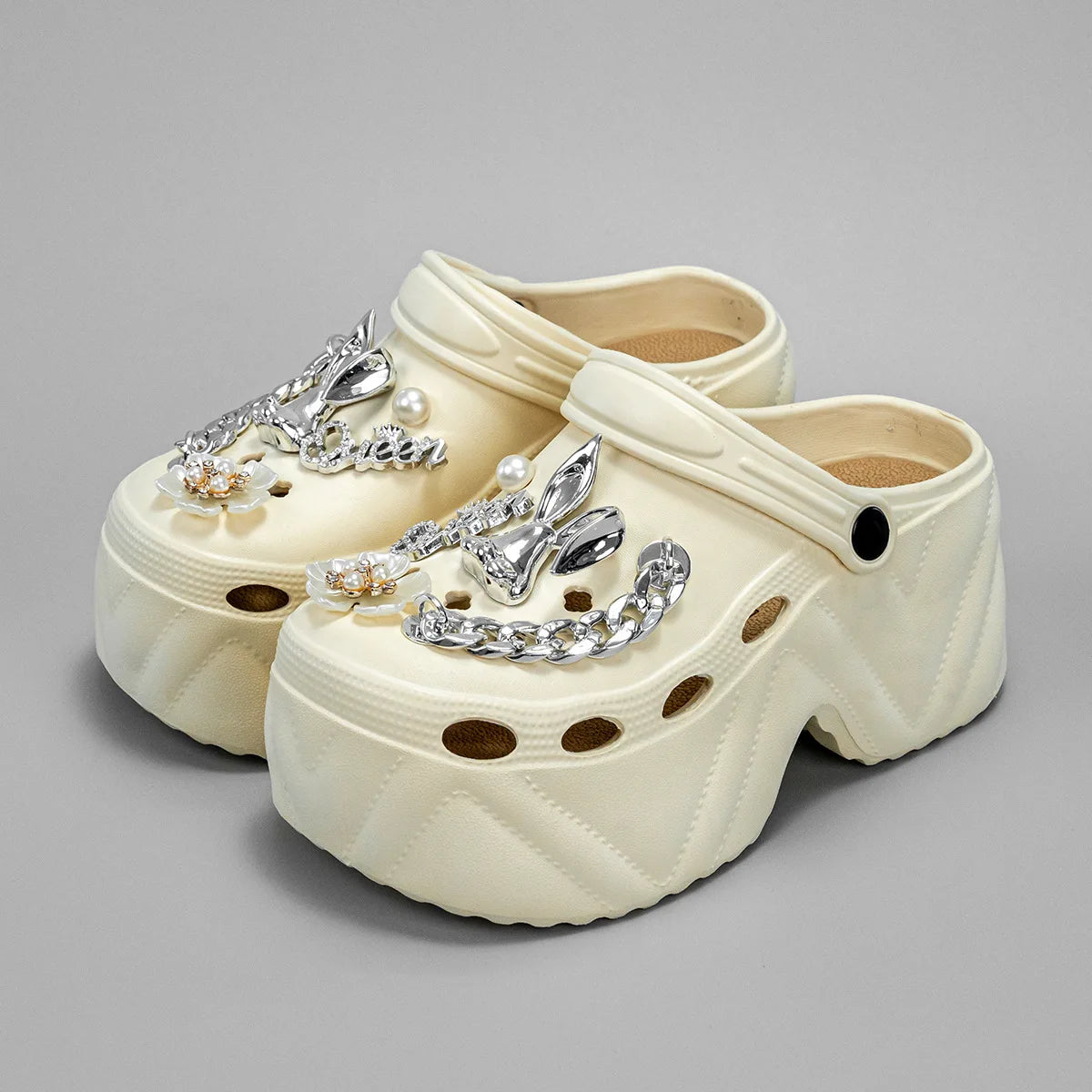 Women’s 9cm Platform Clogs Thick Sole EVA Summer Slippers