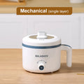 1.7L Electric Rice Cooker Non-Stick Multi Cooker Double Layer Steamer Home Use