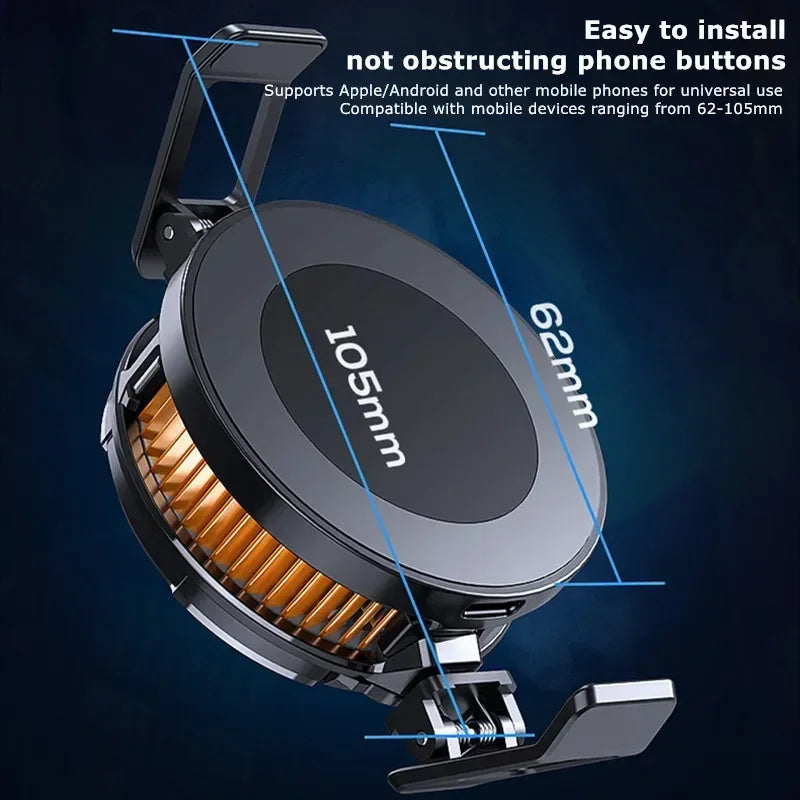 Semiconductor Phone Cooler – Magnetic Mobile Cooling Fan for Gaming