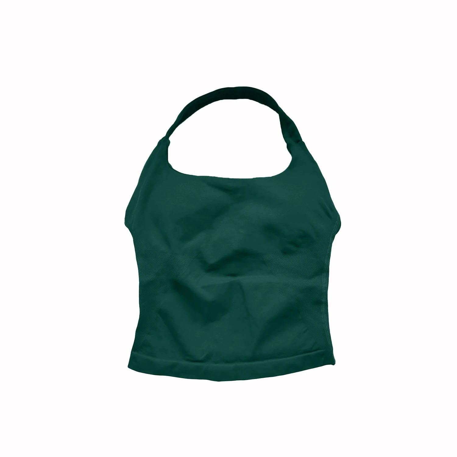 Women Halter Gym Top Seamless Fitness Yoga Tank Workout Activewear