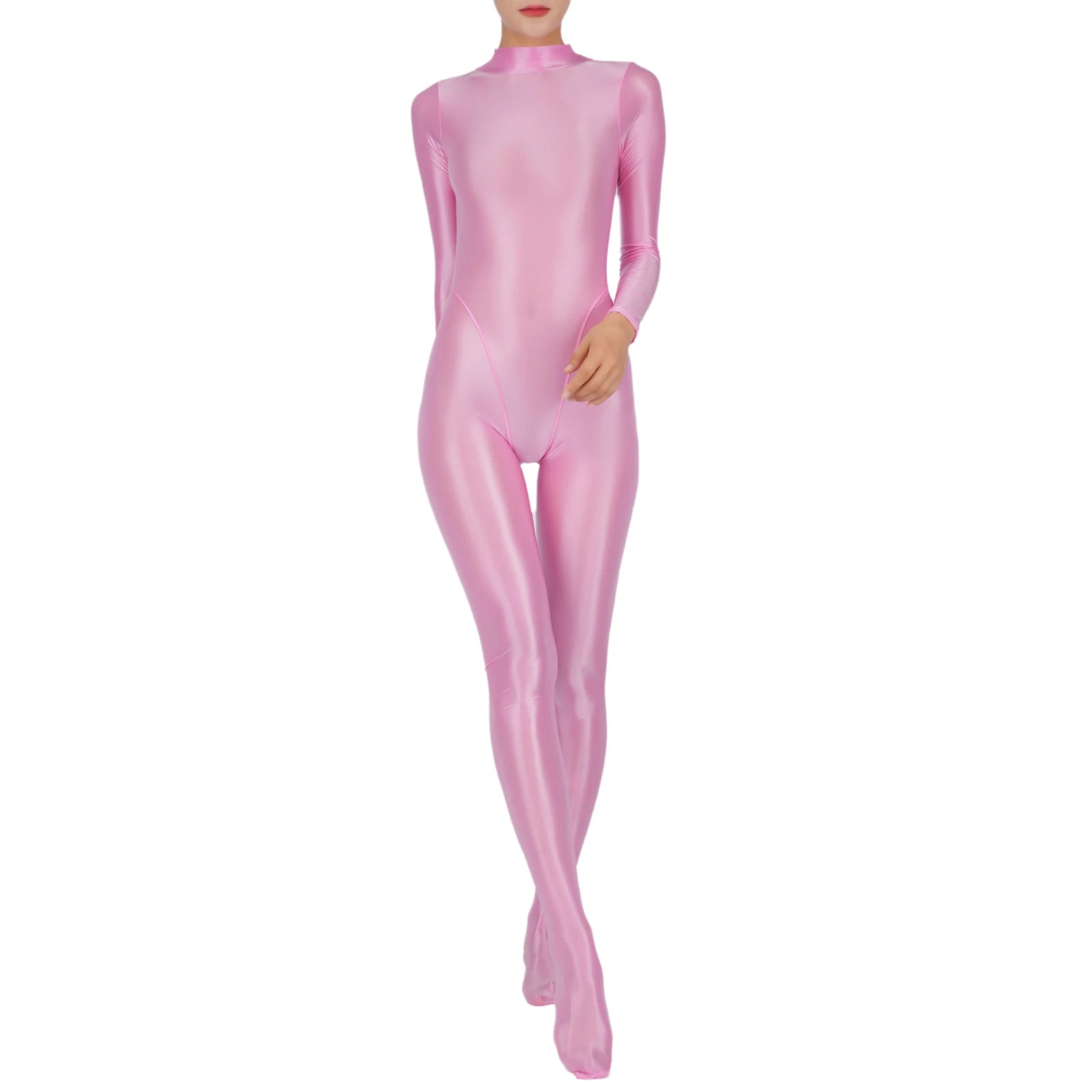 Women Long Sleeve Full Body Jumpsuit Yoga Sports Bodysuit