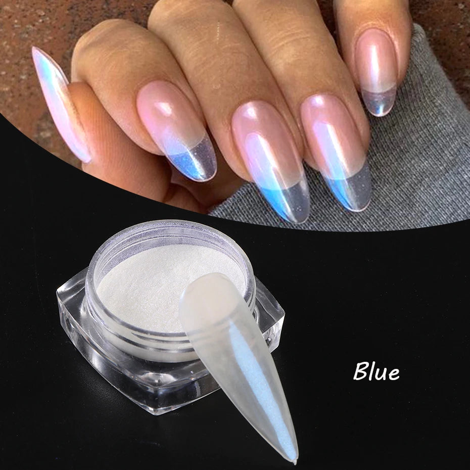 Pearl Chrome Nails in Seconds – Easy Nail Upgrade