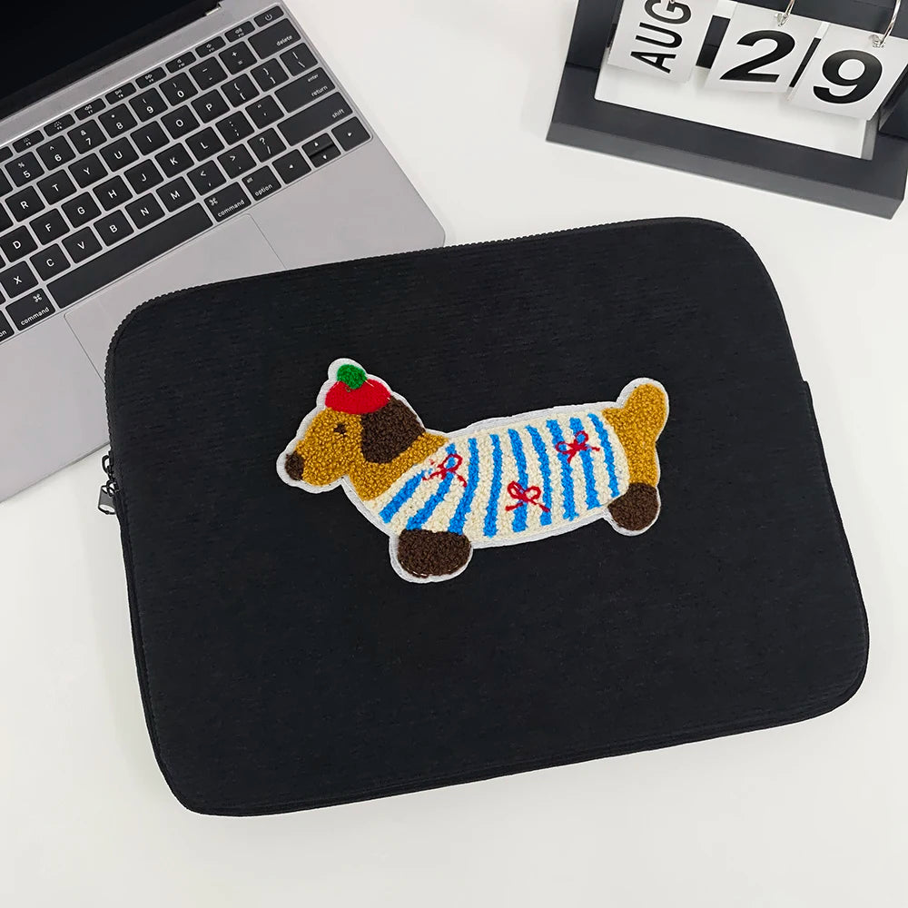 Dachshund Laptop Sleeve Cute Dog Protective Computer Case