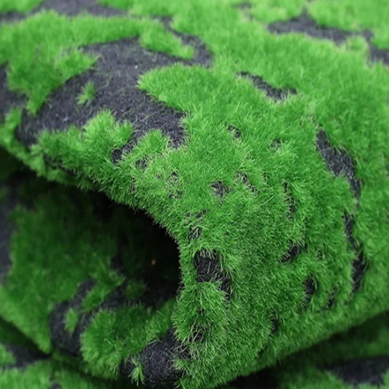 Artificial Grass Rug 50x50cm Fake Moss Turf Mat Garden Wedding Decor Carpet
