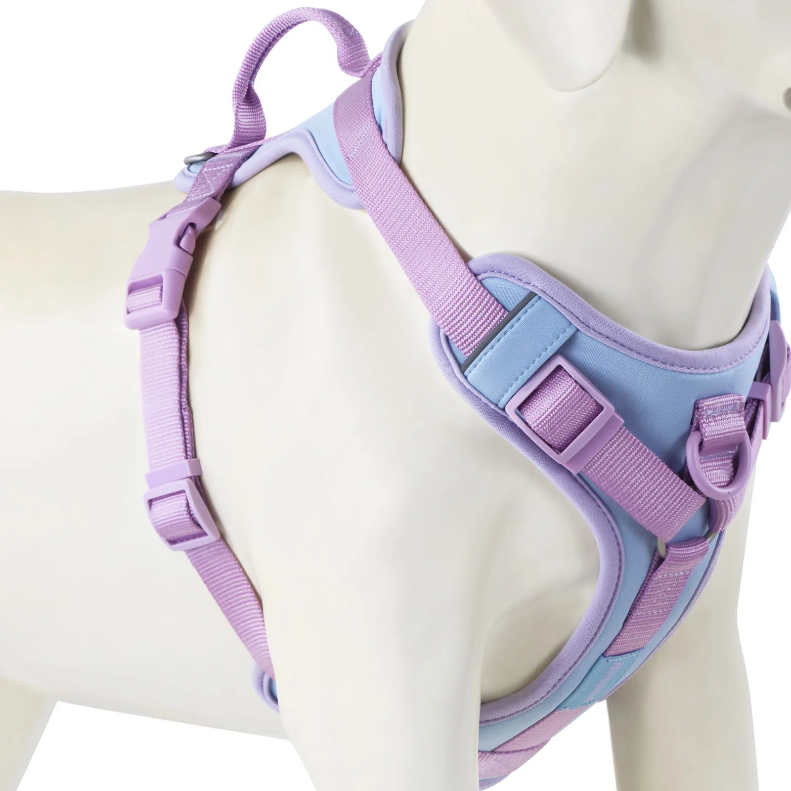 Chocolate Dog Harness Adjustable No Pull Harness for Small Large Dogs