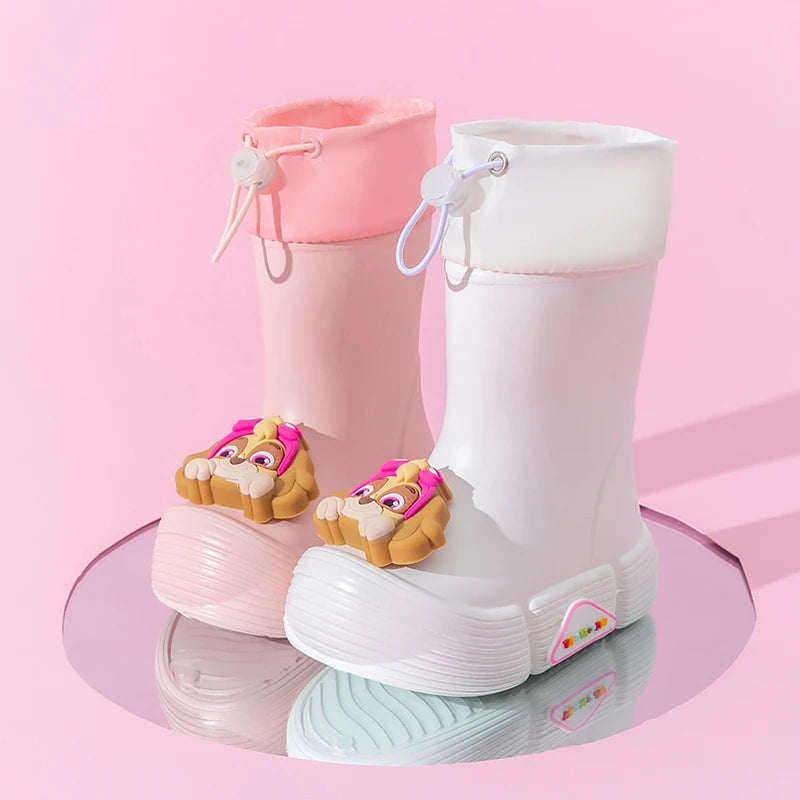 PAW Patrol Kids Rain Boots Waterproof Non Slip Rubber Shoes