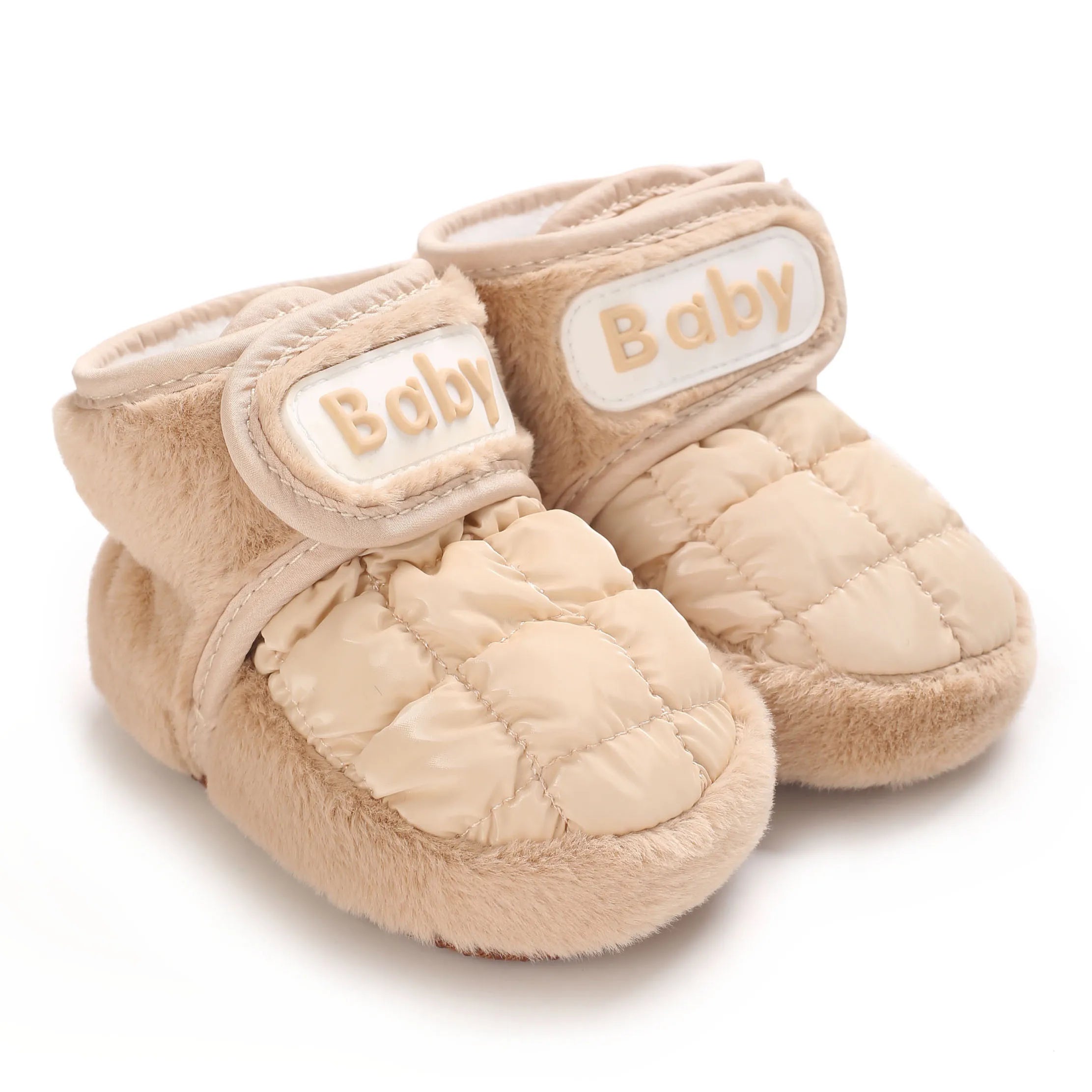 Newborn Winter Cartoon Cotton Boots Soft Sole Warm Shoes