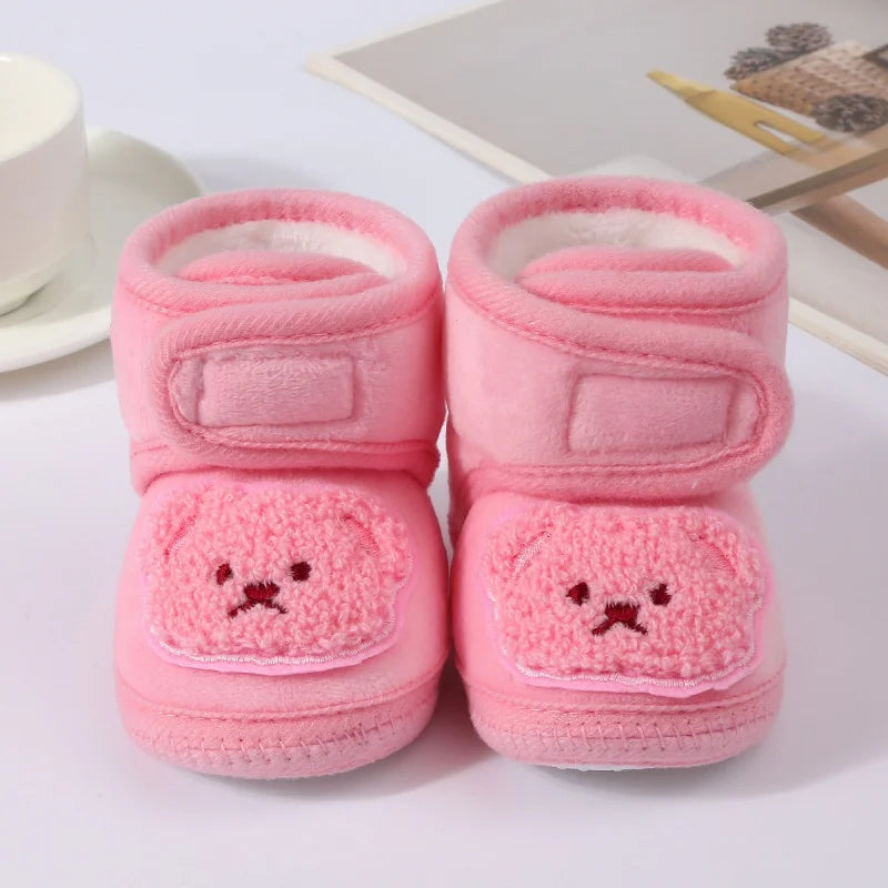 Baby Winter First Walker Shoes Warm Soft Sole 0 9 Months