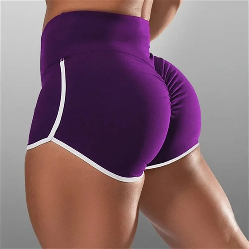 Scrunch Butt Gym Shorts Women High Waist Booty Lifting Workout Shorts