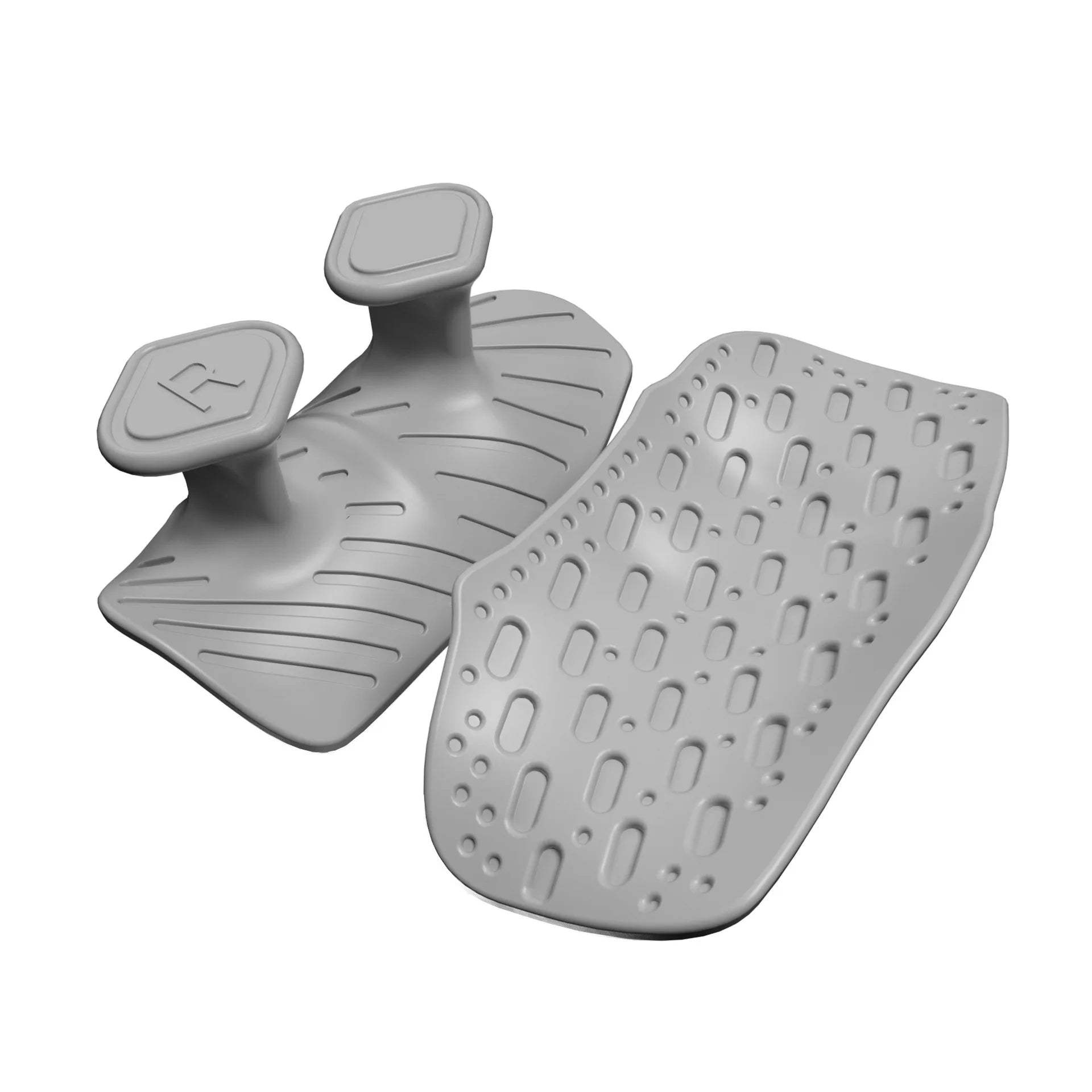 Silicone Gym Gloves Grip Strength Hand Protection Weightlifting Cross Training Palm Grips