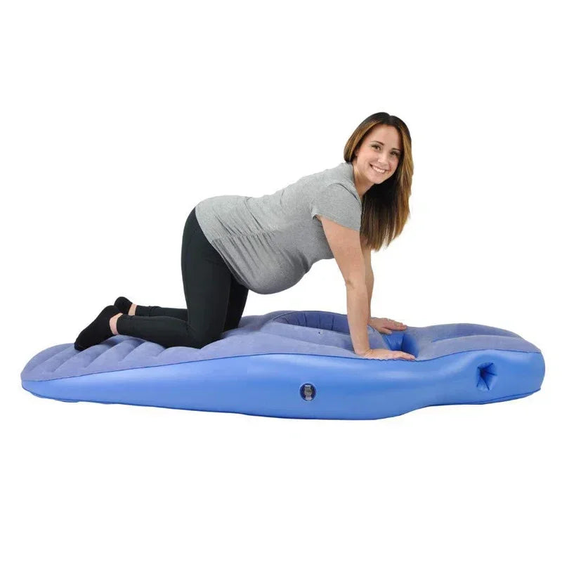 Inflatable Pregnancy Pillow Sleeping Mat for Maternity Comfort and Support
