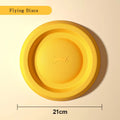 4 Pack Durable Dog Toy Set Flying Disc Ball Tug Rope