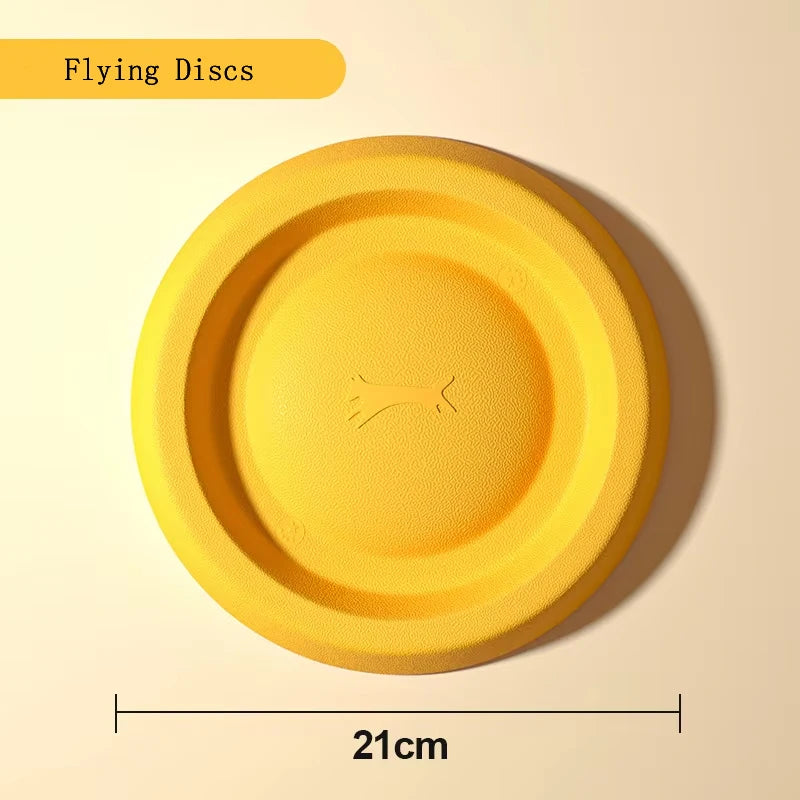 4 Pack Durable Dog Toy Set Flying Disc Ball Tug Rope