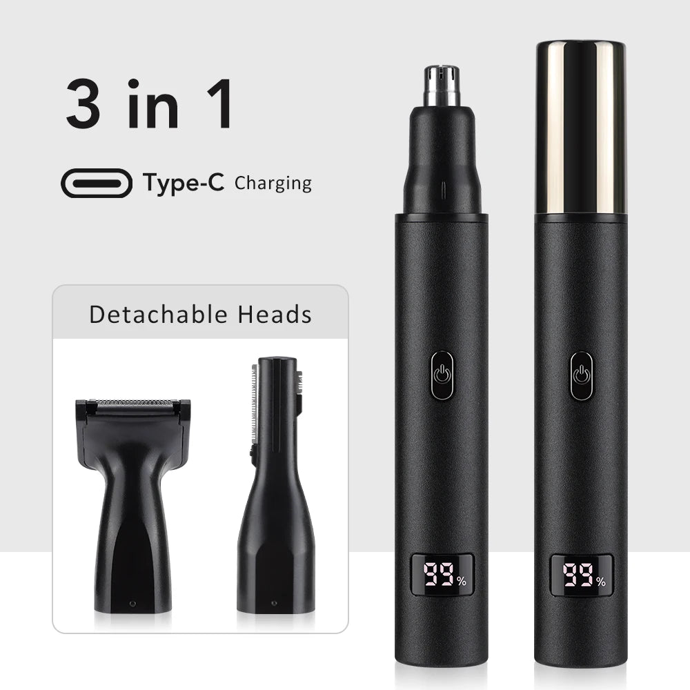 Nose Hair Trimmer Rechargeable Men