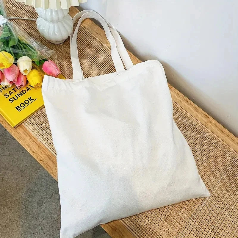 Large Capacity Canvas Tote Bag Women Casual Shoulder Bag for Shopping Travel