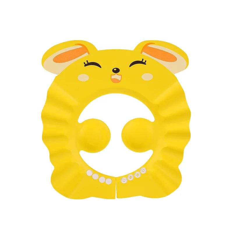 Kids Adjustable Hair Wash Shower Cap for Bath