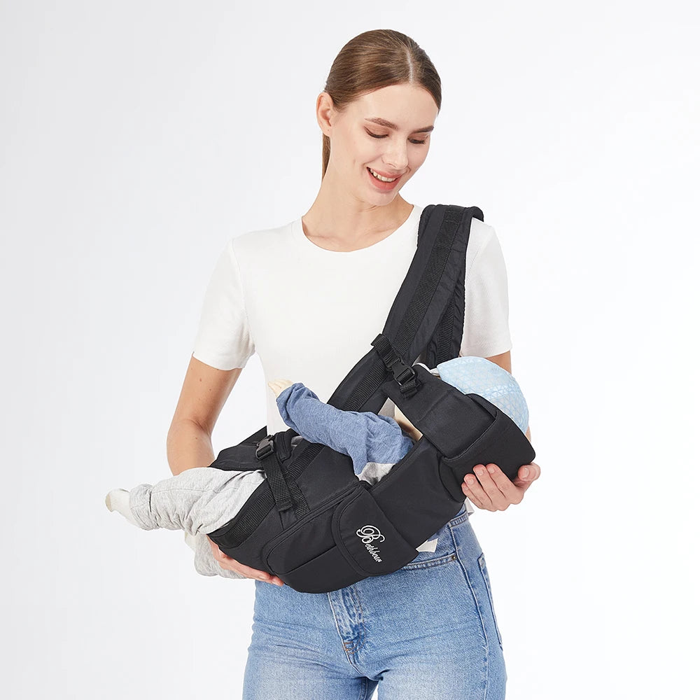 4 in 1 Ergonomic Baby Carrier Adjustable Sling for Newborn Toddler