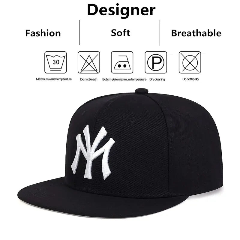 Unisex Embroidered Adjustable Baseball Cap