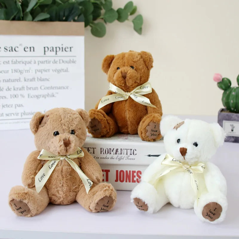 18cm Cute Teddy Bear Plush Toy Birthday Gift