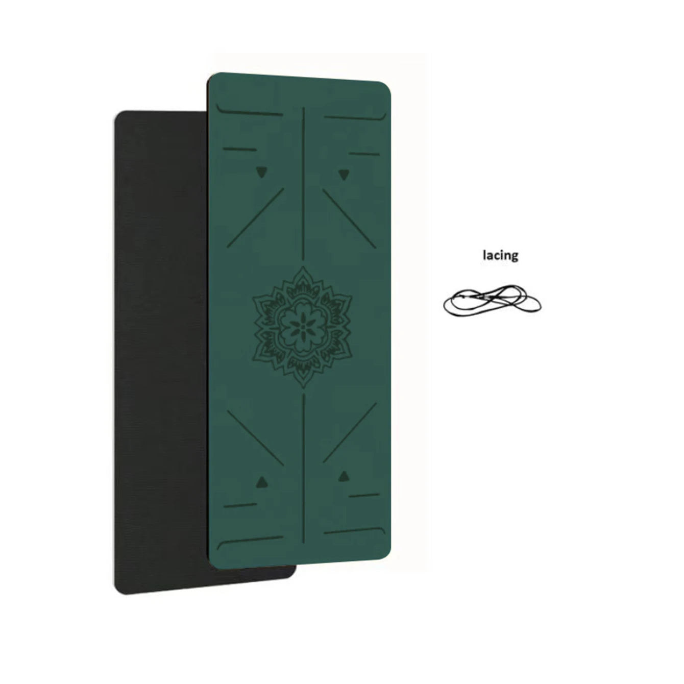 Eco Friendly Anti Slip Yoga Mat Pilates Fitness Exercise Mat