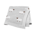 Knitted Baby Cotton Blanket Newborn Swaddle Wrap