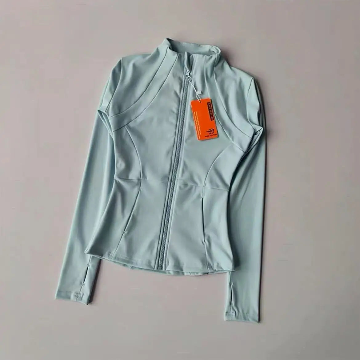 Women Long Sleeve Yoga Jacket Slim Fit Fitness Sports Top