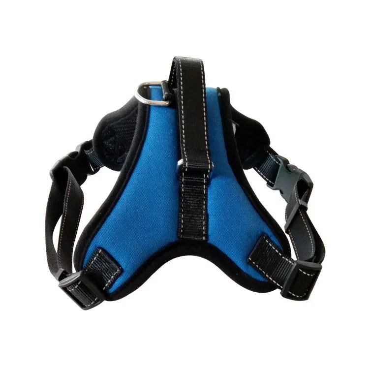 Dog Harness No Pull Adjustable Vest – Breathable Pet Harness for Small Medium Large Dogs