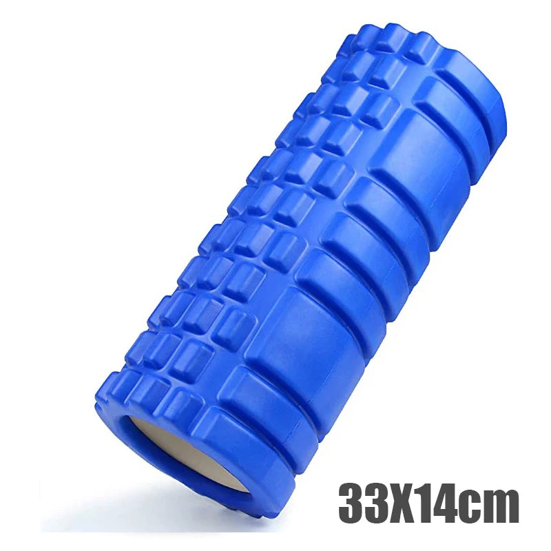 Yoga Foam Roller Muscle Massage Back Training Grid Recovery Roller